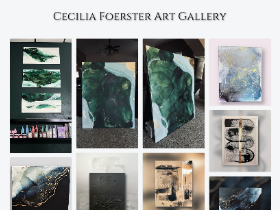 Art gallery website example