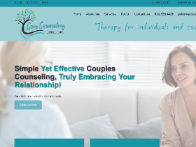 Couples counseling website example