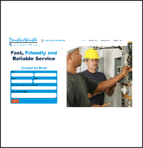 Electrical services website example