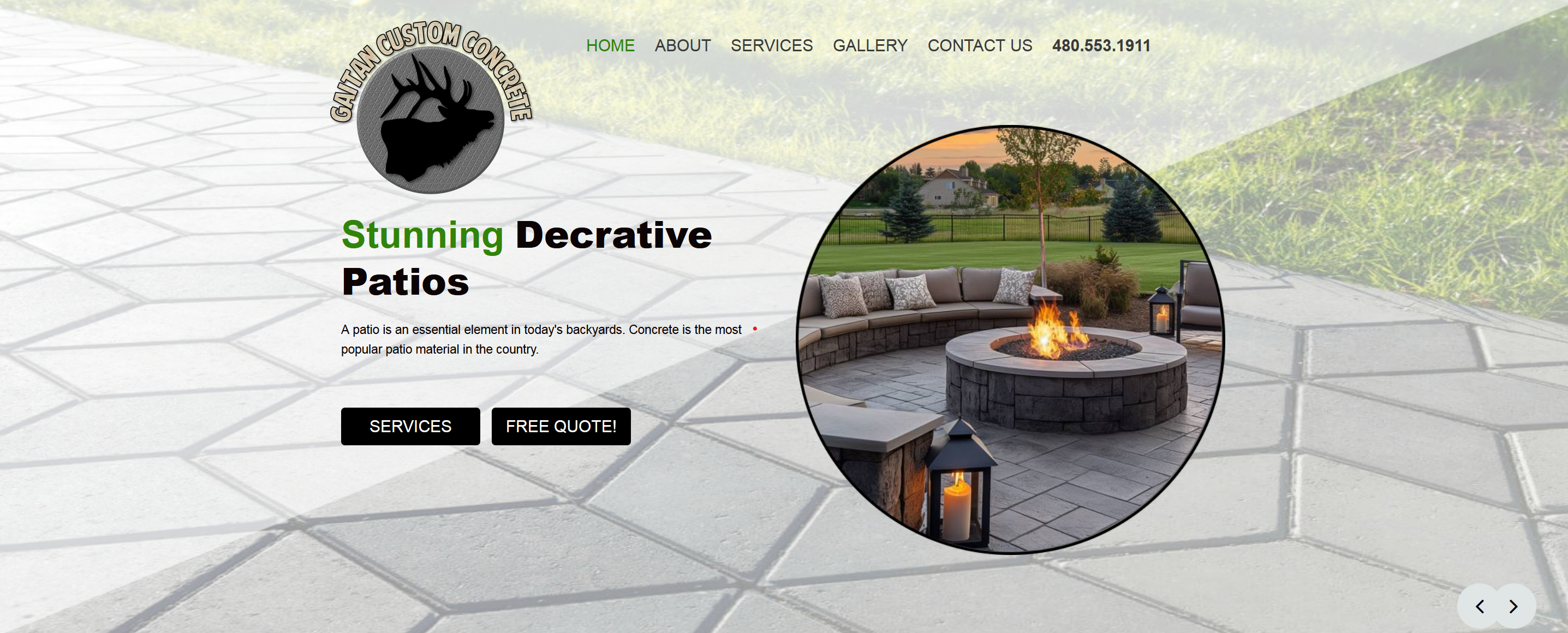 Executive business website